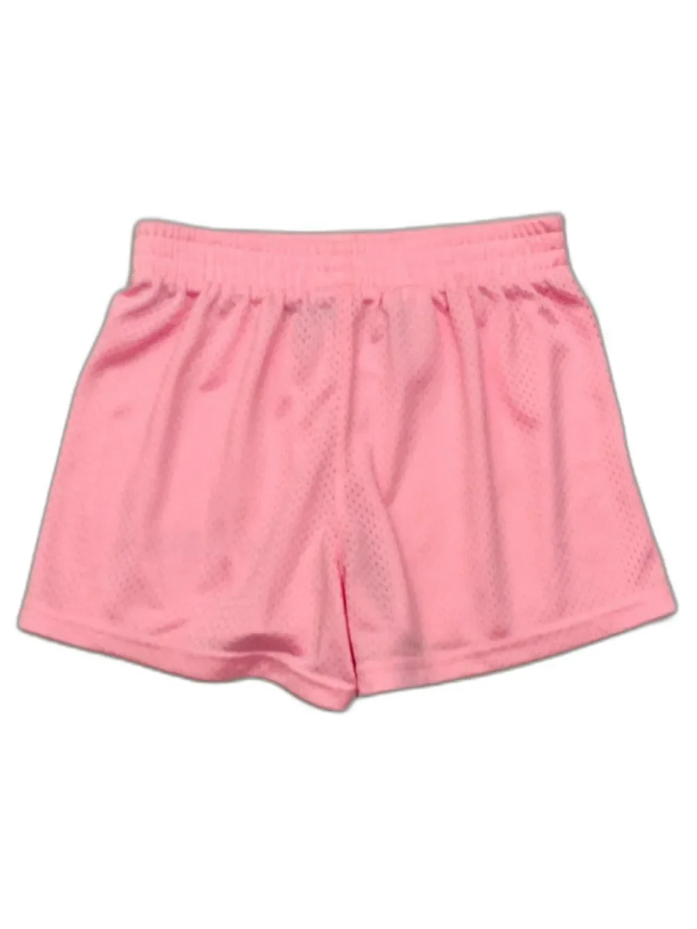 Champion Pink Vibrant Mesh Authentic Athletic Shorts w Script Logo Girls Sz XL